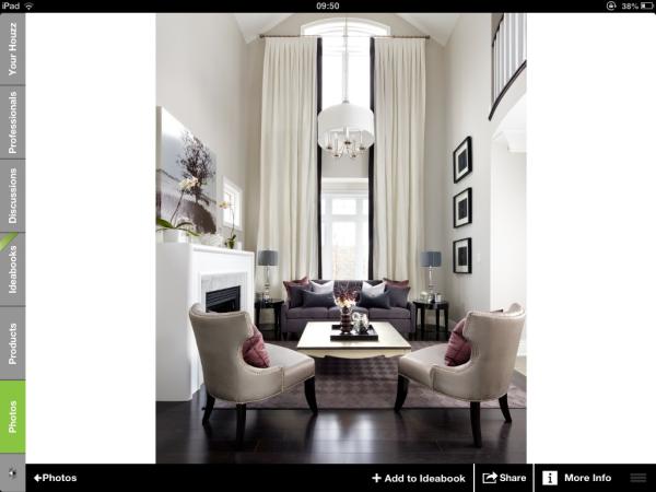 What colour scheme for the living room?
