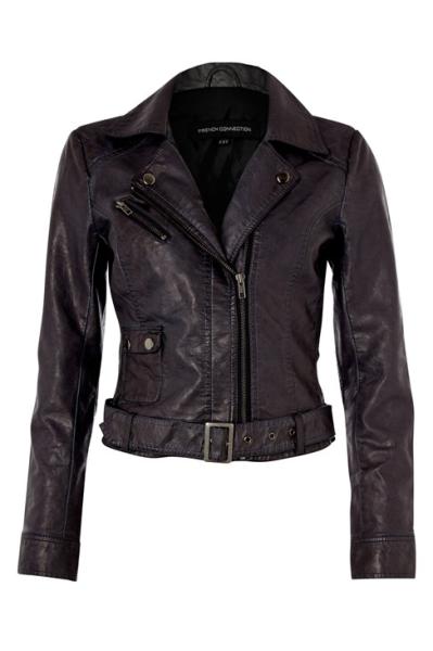 Which black biker jacket?