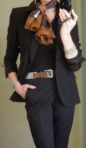 If you wear a scarf to work, can you help me please??