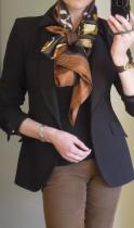 If you wear a scarf to work, can you help me please??