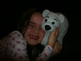 Lost polar bear teddy in Cambridge today - hysterical child