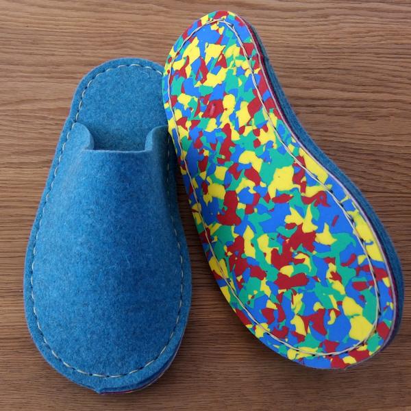Nice slippers with hard sole