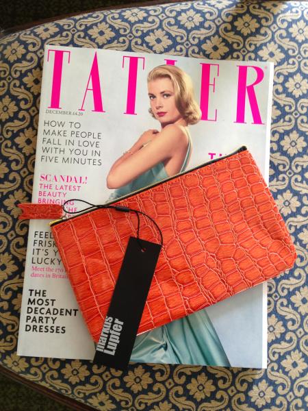 Free Markus Lupfer Clutch with Decembers Tatler Magazine