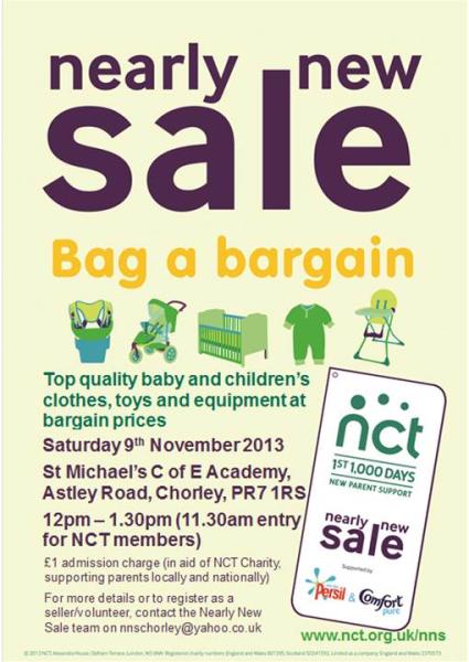 Chorley & Leyland NCT Nearly New Sale