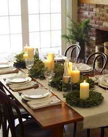 Christmas table Decoration Ideas