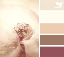 Bright colour to go with cream and brown?