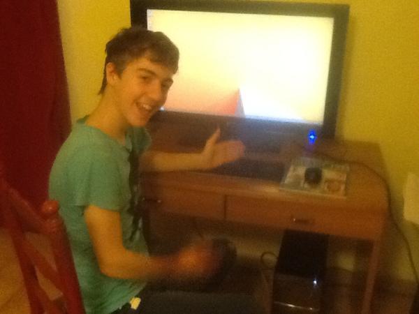 I've actually cried all over a computer. That I think I broke.