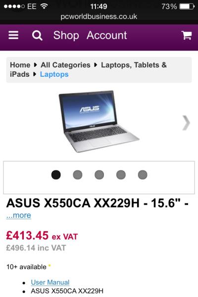 Possibly purchasing new laptop today - for those who know a thing or two about them, please tell me what you think about this one
