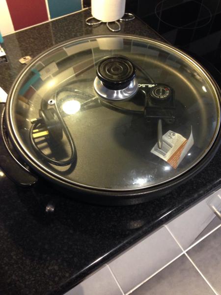 Does anyone have a Palson Gourmet Electric cooker pan?