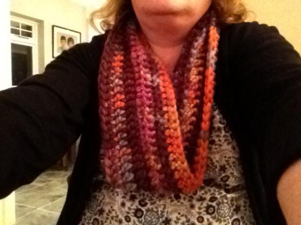 I have not only learnt to crochet, I've actually made something.