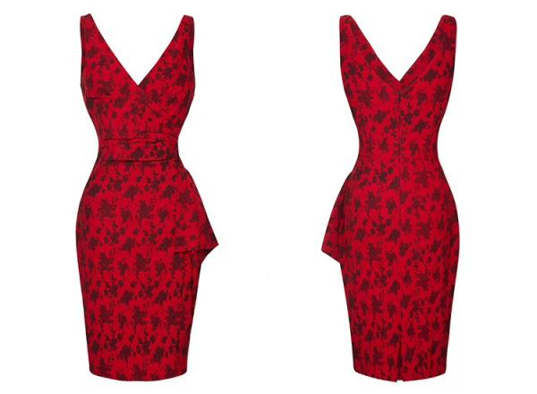 Red dress for someone who doesn't wear dresses, or red!