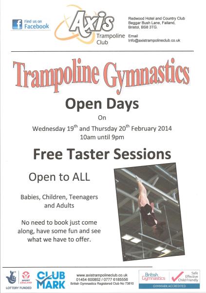 Free Open Day - ALL welcome