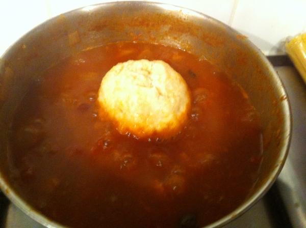 Dumplings - made with just flour and water!