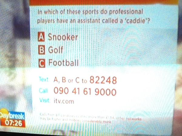 TV comps