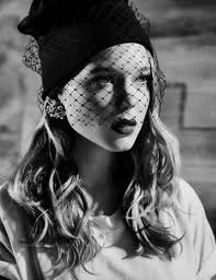 Beanie with bit of veiling...Why do I want one?!