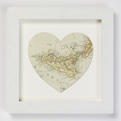 Win a Mini Bespoke Map Heart from Bombus