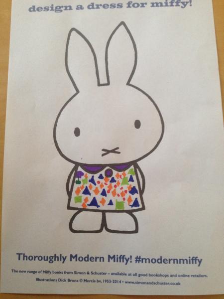 Design a dress for Miffy and win a fabulous Miffy lamp worth £160.