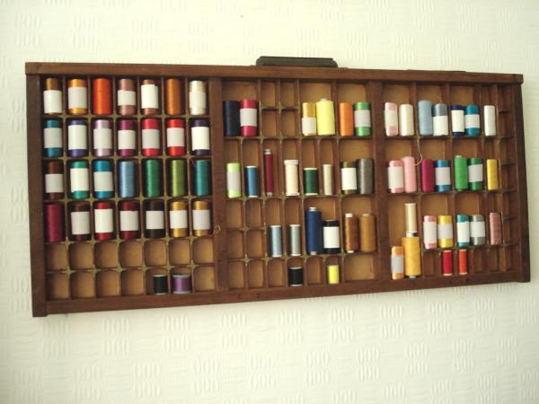 Bit of a boring question but ..... bobbin storage?