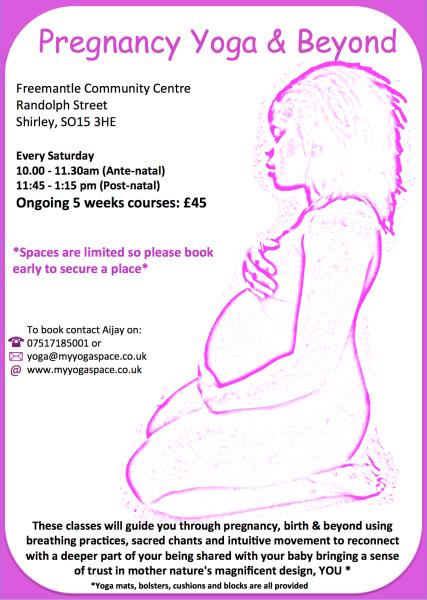 Anyone know of a pregnancy specific Yoga class in or around Southampton??