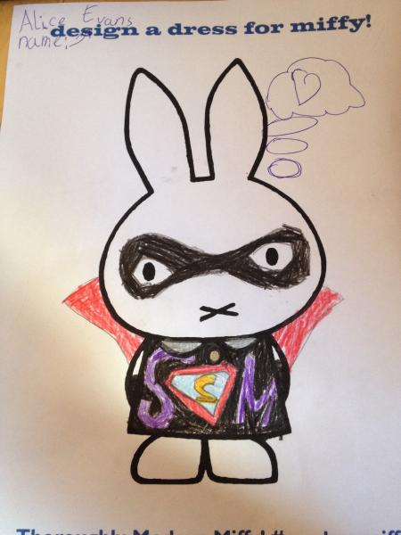 Design a dress for Miffy and win a fabulous Miffy lamp worth £160.