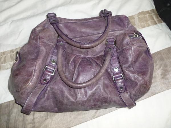 how to restore the leather on a bag