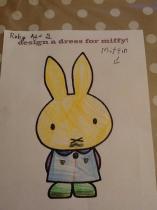 Design a dress for Miffy and win a fabulous Miffy lamp worth £160.