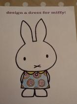 Design a dress for Miffy and win a fabulous Miffy lamp worth £160.