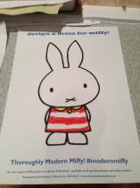 Design a dress for Miffy and win a fabulous Miffy lamp worth £160.