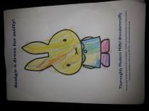 Design a dress for Miffy and win a fabulous Miffy lamp worth £160.