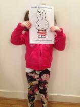 Design a dress for Miffy and win a fabulous Miffy lamp worth £160.