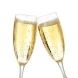 Champagne glass emoticon