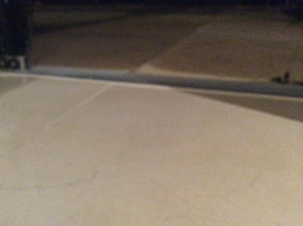 Those of you who have sliding patio doors (rather than bi-fold)