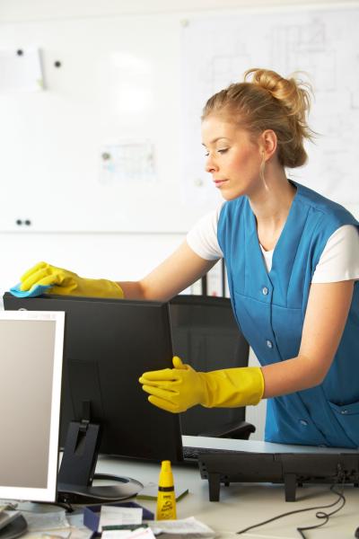 Why do Women assume the responsibility for cleaning?