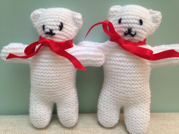 Angel Ted project for Yorkhill Hospital. Calling all knitters. Can you help us?