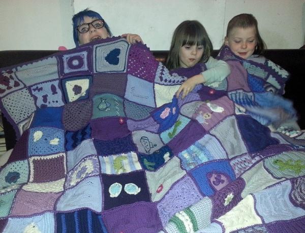 Woolly Hugs: A Blanket for TrinityRhino.