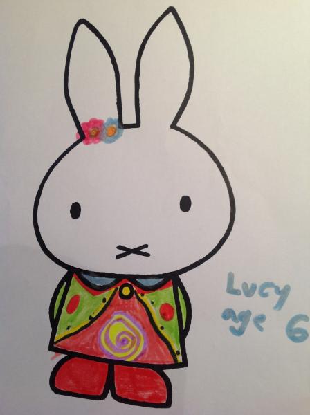 Design a dress for Miffy and win a fabulous Miffy lamp worth £160.