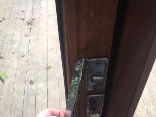 Folding Sliding Doors but the handles keep breaking