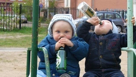 to think that giving an under 3 anything other than milk or water to drink is terrible parenting?