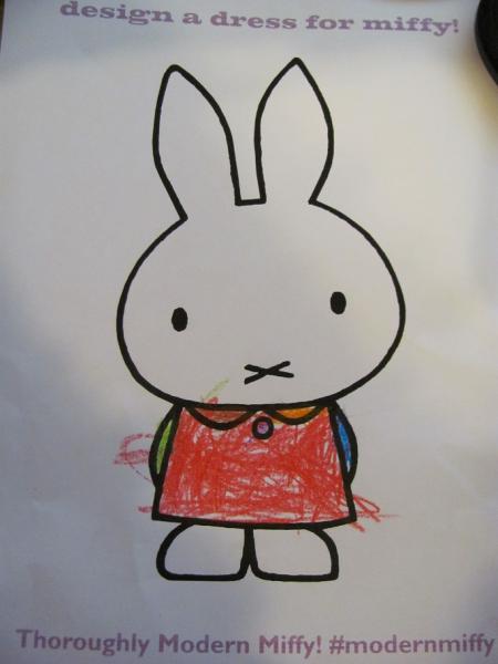 Design a dress for Miffy and win a fabulous Miffy lamp worth £160.
