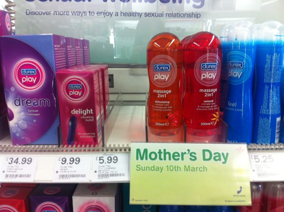 To be depressed at what I would apparently like for Mother's Day