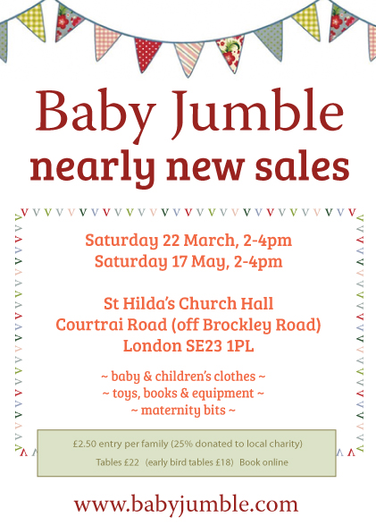 SE London Nearly New Sale - This Weekend