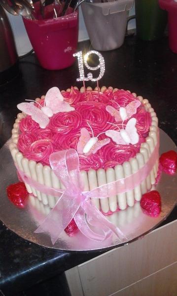 Recipes or ideas needed for a white chocolate birthday cake please