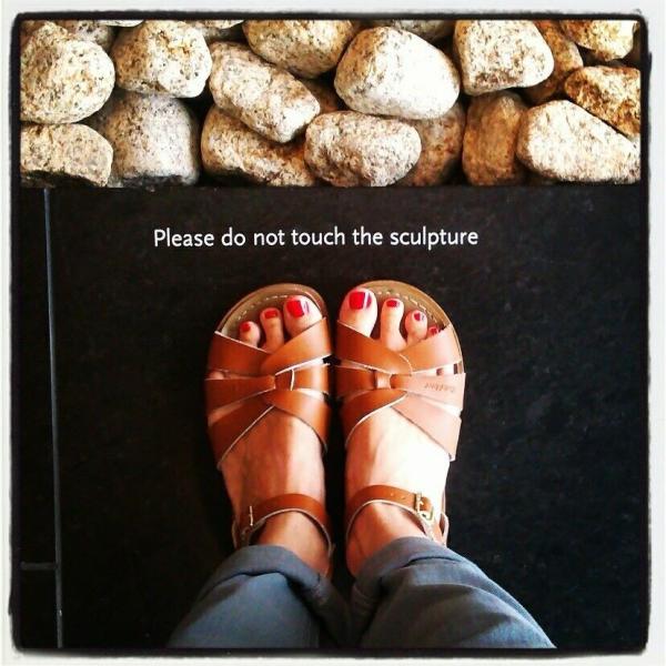 Saltwater sandals