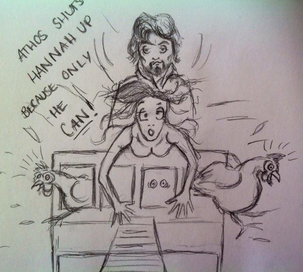 They were never this sexy as cartoon dogs! Musketeers Wenchnet chat part V