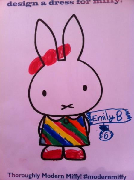 Design a dress for Miffy and win a fabulous Miffy lamp worth £160.