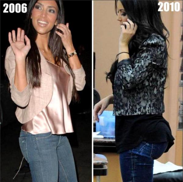 To be really tired of seeing Kim Kardashian's big arse every time I open a paper?