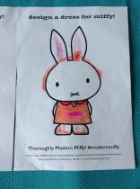 Design a dress for Miffy and win a fabulous Miffy lamp worth £160.