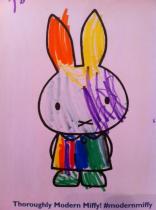 Design a dress for Miffy and win a fabulous Miffy lamp worth £160.