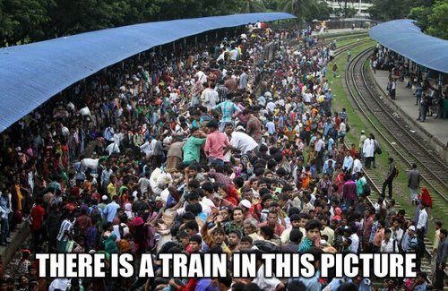 To think I might have overreacted re small children on train