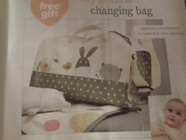 £15 off min £20 first order at vertbaudet (kids and baby stuff) plus free changing bag!